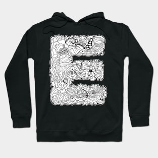 Capital letter E Hoodie